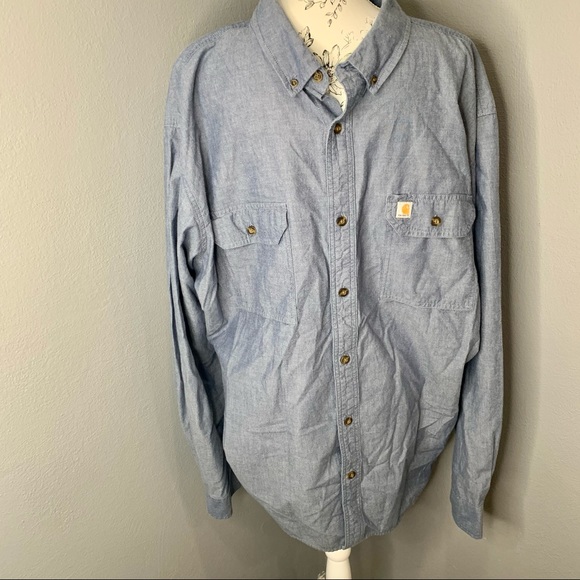 Carhartt Other - Carhartt Men's Original Fit Shirt Button Up 3XL